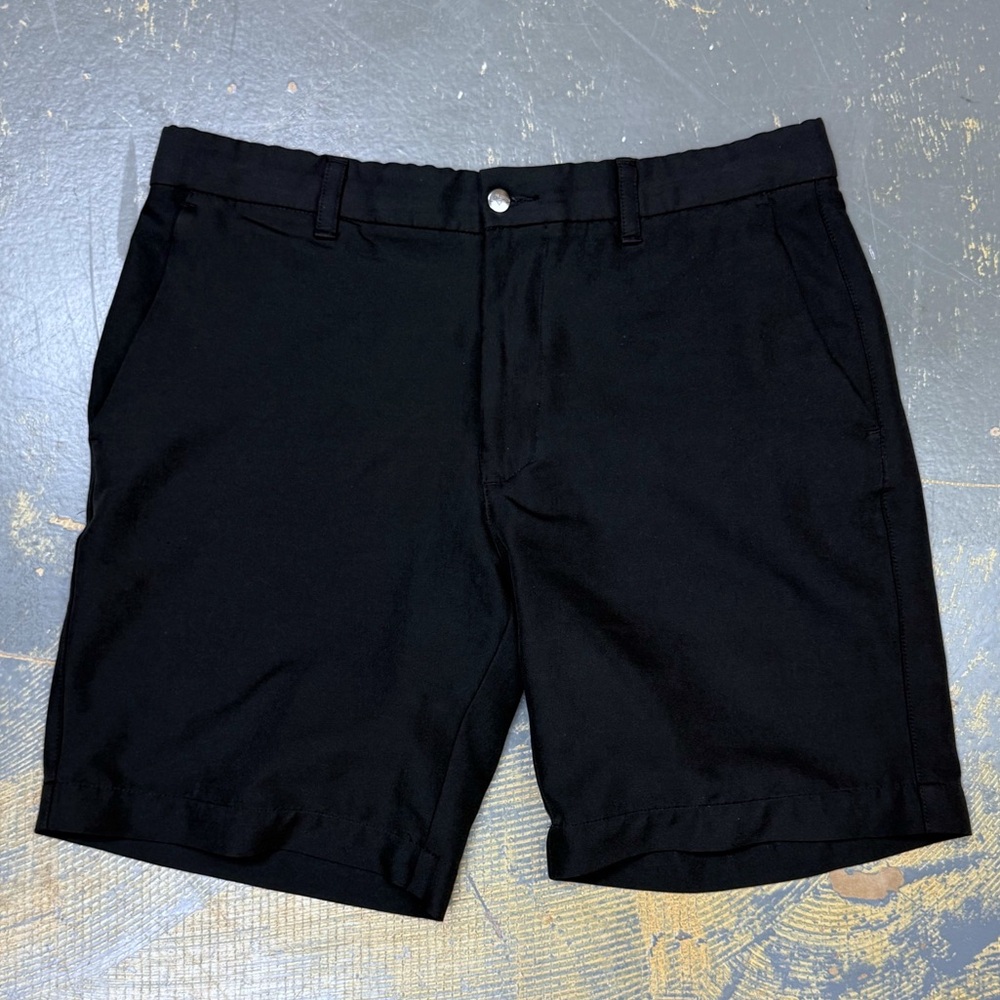 Callaway Golf Shorts Black 8” 34 Tour Pro Stretch Waistband